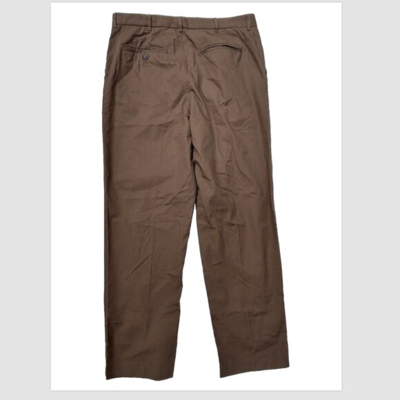 Twinhill UPS Mens 36 x 31"  Brown Work Uniform Chino Pants - Picture 3 of 6
